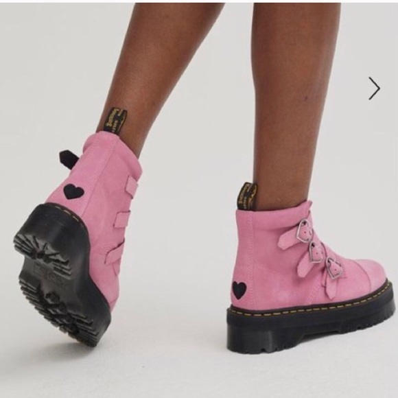ISO DR. MARTEN x LAZY OAF PINK BOOTS 💕 - Picture 2 of 2